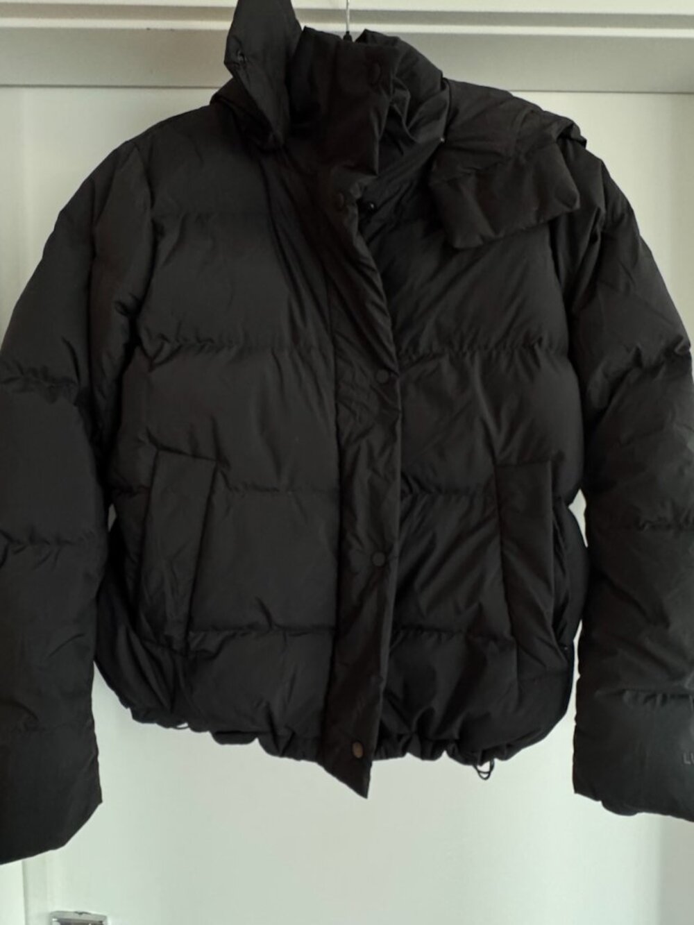 lululemon Women's Wunder Puff 600-Down-Fill Jacket Black Sz6